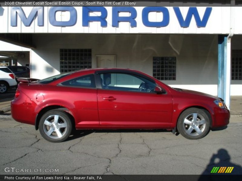 Sport Red Tint Coat / Ebony 2008 Chevrolet Cobalt Special Edition Coupe