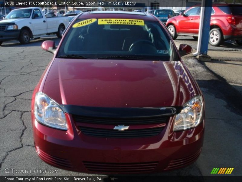 Sport Red Tint Coat / Ebony 2008 Chevrolet Cobalt Special Edition Coupe