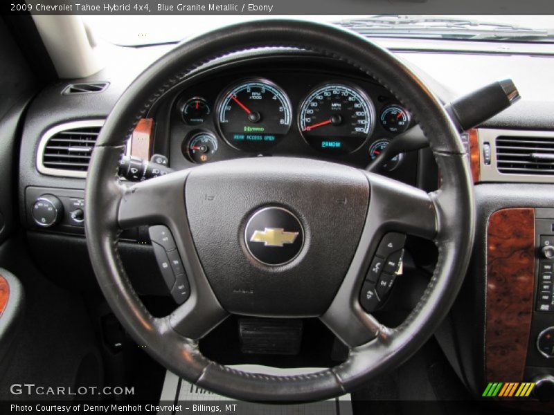  2009 Tahoe Hybrid 4x4 Steering Wheel