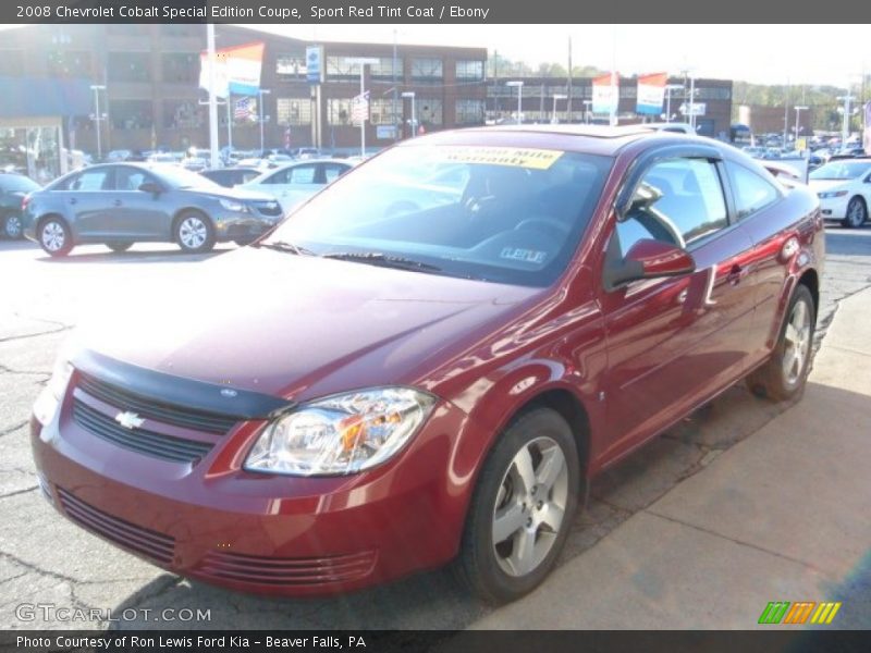 Sport Red Tint Coat / Ebony 2008 Chevrolet Cobalt Special Edition Coupe