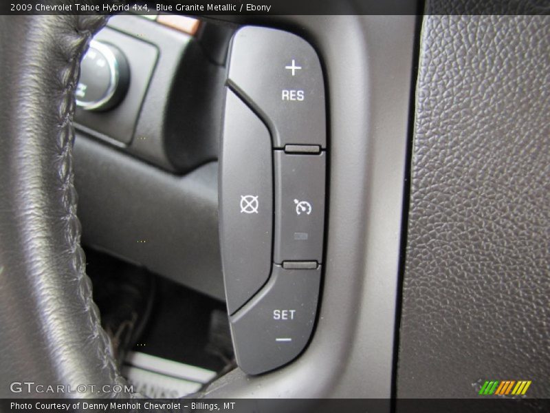 Blue Granite Metallic / Ebony 2009 Chevrolet Tahoe Hybrid 4x4