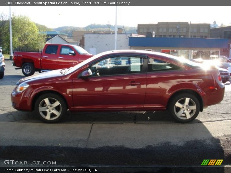 Sport Red Tint Coat / Ebony 2008 Chevrolet Cobalt Special Edition Coupe
