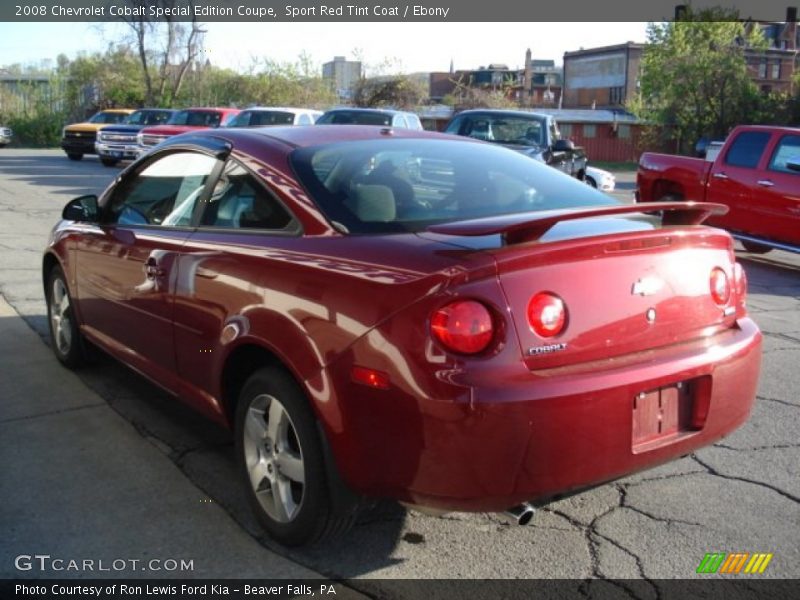 Sport Red Tint Coat / Ebony 2008 Chevrolet Cobalt Special Edition Coupe