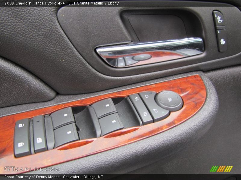 Blue Granite Metallic / Ebony 2009 Chevrolet Tahoe Hybrid 4x4