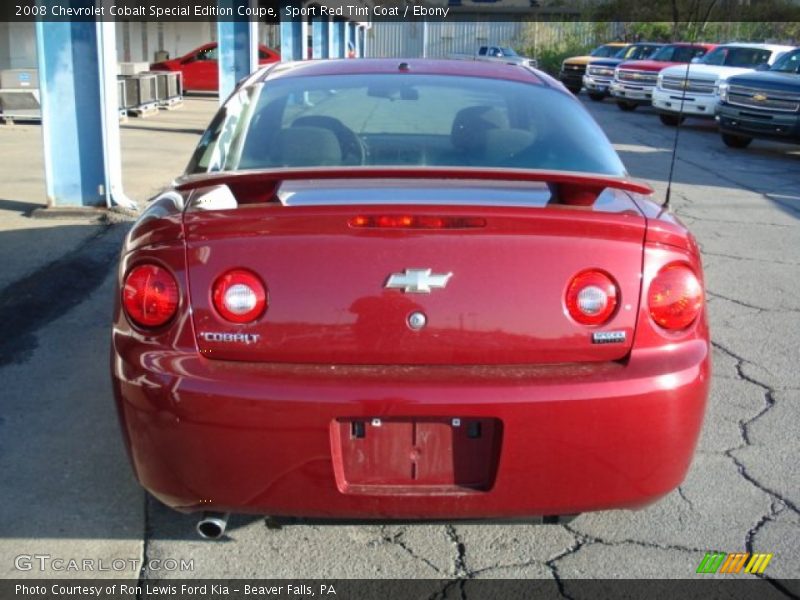 Sport Red Tint Coat / Ebony 2008 Chevrolet Cobalt Special Edition Coupe