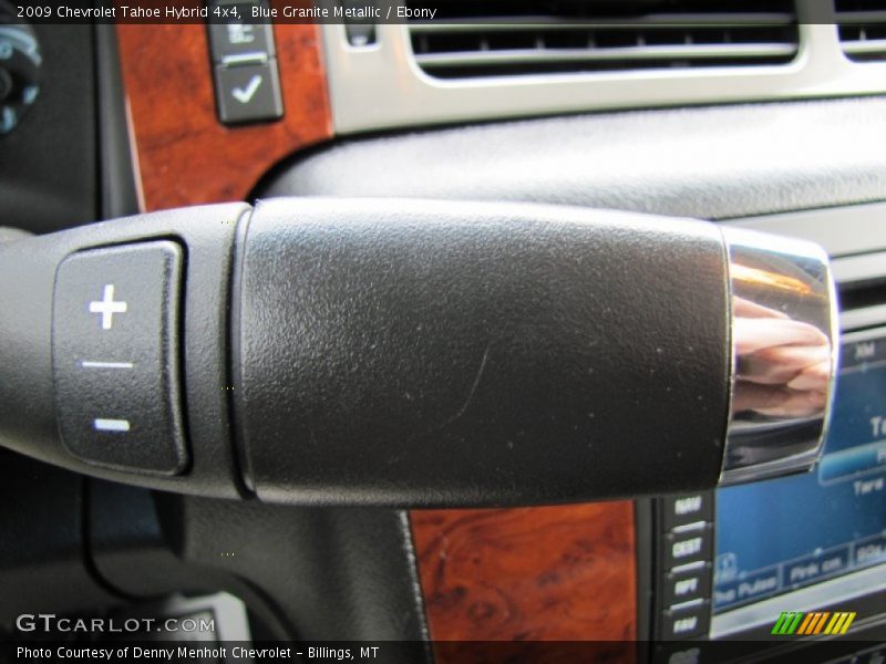 Blue Granite Metallic / Ebony 2009 Chevrolet Tahoe Hybrid 4x4