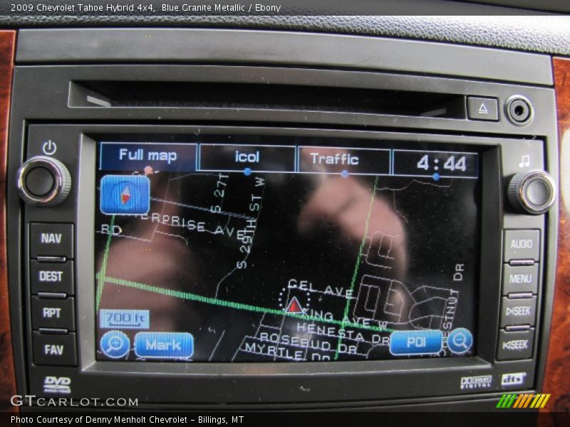 Navigation of 2009 Tahoe Hybrid 4x4