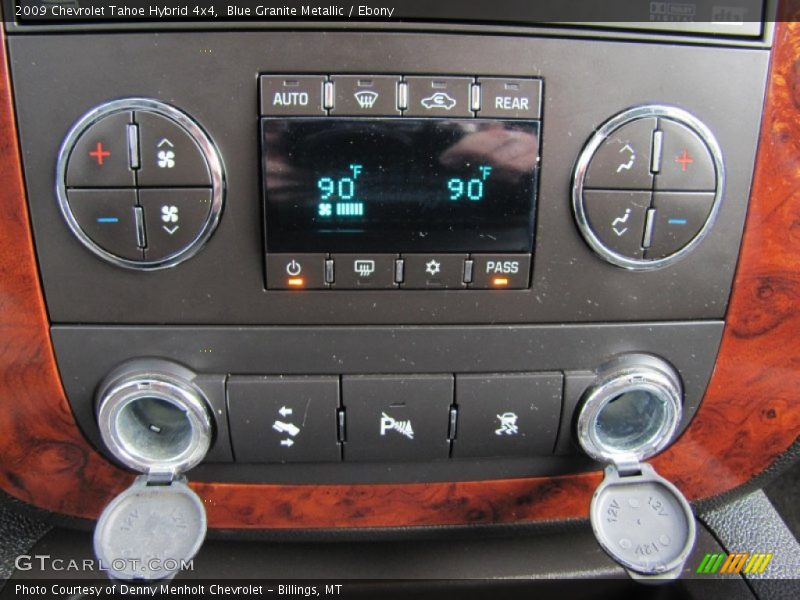 Blue Granite Metallic / Ebony 2009 Chevrolet Tahoe Hybrid 4x4