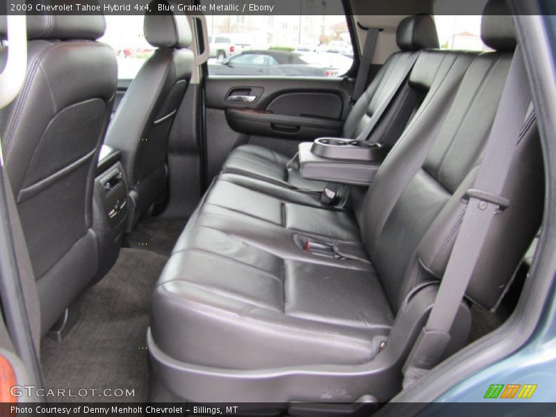 Rear Seat of 2009 Tahoe Hybrid 4x4