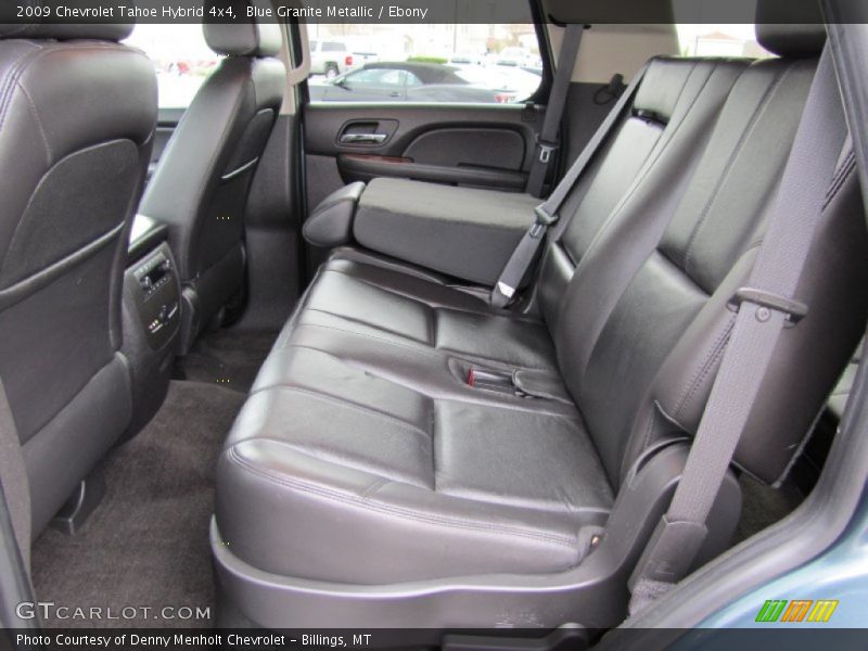 Rear Seat of 2009 Tahoe Hybrid 4x4