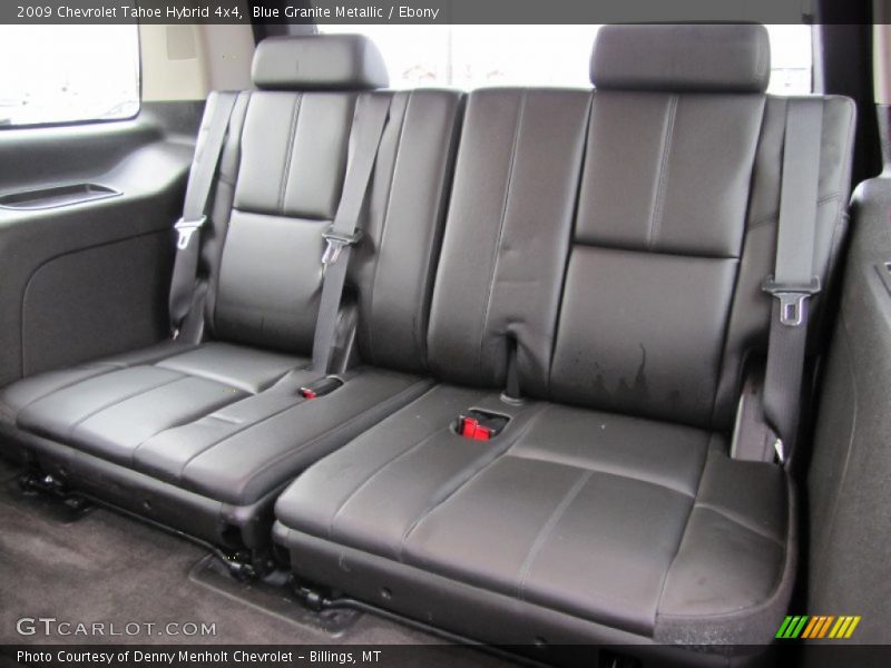 Rear Seat of 2009 Tahoe Hybrid 4x4