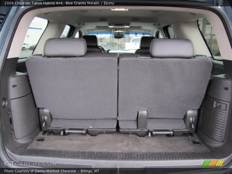 Rear Seat of 2009 Tahoe Hybrid 4x4