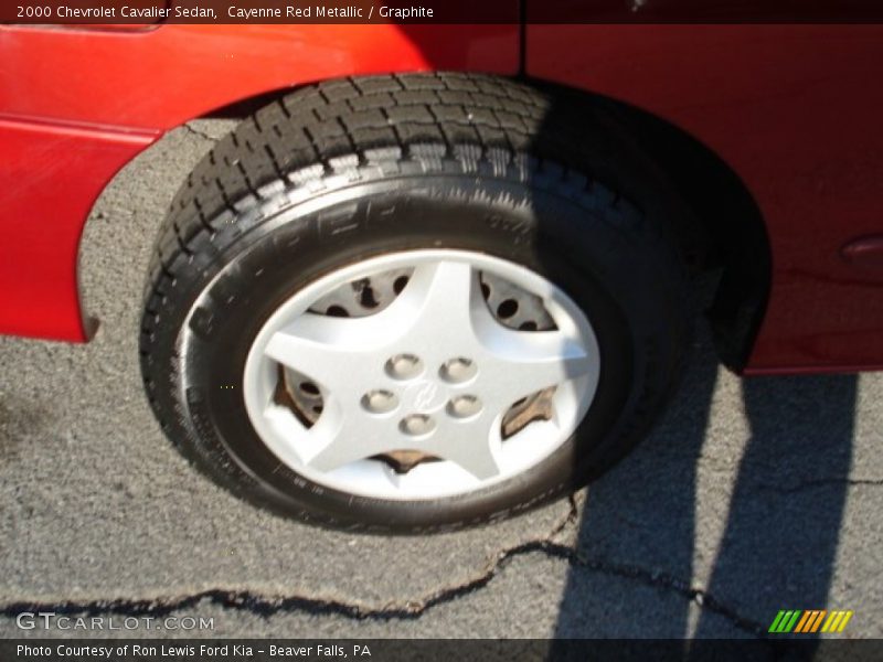 Cayenne Red Metallic / Graphite 2000 Chevrolet Cavalier Sedan