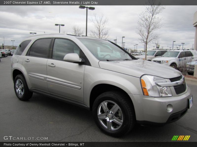 Silverstone Metallic / Light Gray 2007 Chevrolet Equinox LT AWD