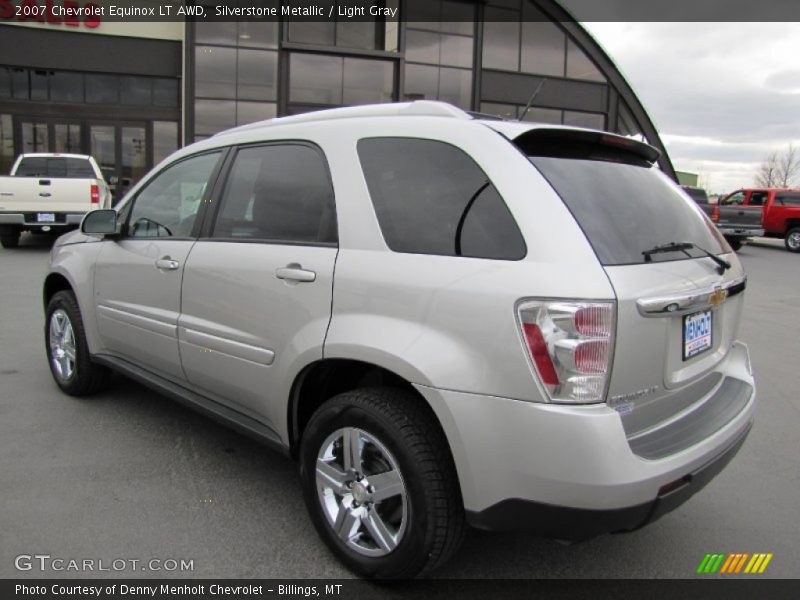 Silverstone Metallic / Light Gray 2007 Chevrolet Equinox LT AWD