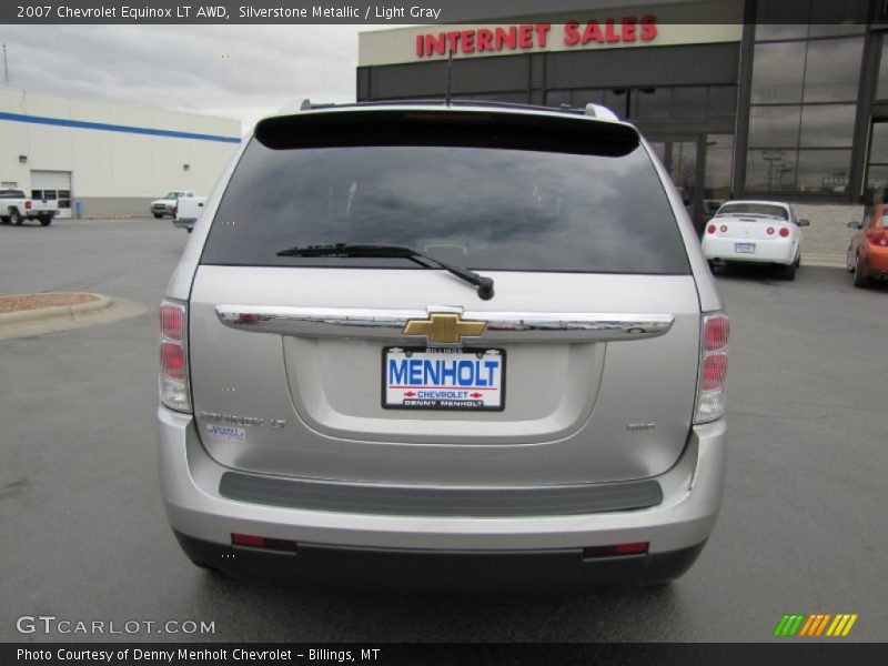 Silverstone Metallic / Light Gray 2007 Chevrolet Equinox LT AWD