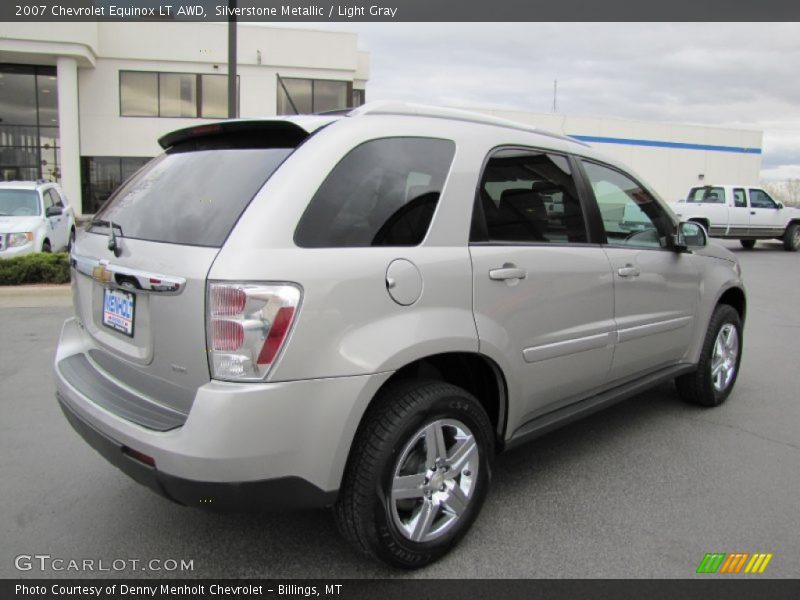 Silverstone Metallic / Light Gray 2007 Chevrolet Equinox LT AWD