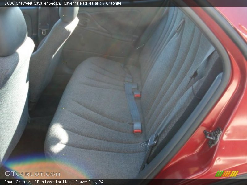 Cayenne Red Metallic / Graphite 2000 Chevrolet Cavalier Sedan