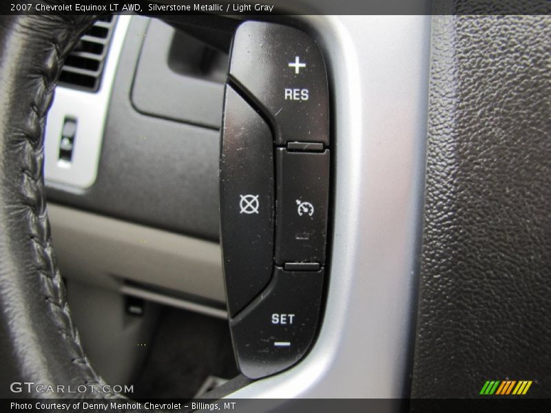 Silverstone Metallic / Light Gray 2007 Chevrolet Equinox LT AWD