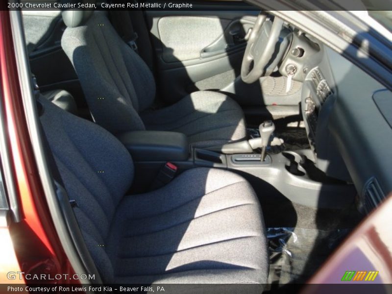 Cayenne Red Metallic / Graphite 2000 Chevrolet Cavalier Sedan