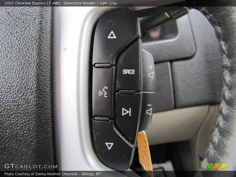 Silverstone Metallic / Light Gray 2007 Chevrolet Equinox LT AWD