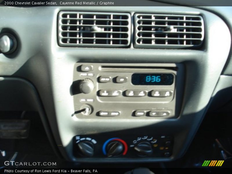Cayenne Red Metallic / Graphite 2000 Chevrolet Cavalier Sedan