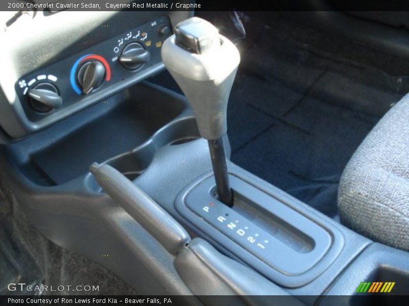 Cayenne Red Metallic / Graphite 2000 Chevrolet Cavalier Sedan