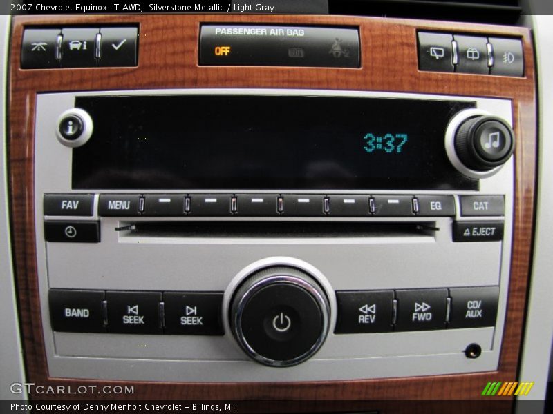 Silverstone Metallic / Light Gray 2007 Chevrolet Equinox LT AWD