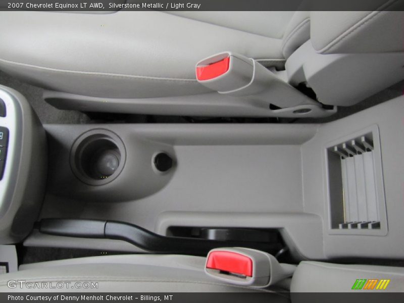 Silverstone Metallic / Light Gray 2007 Chevrolet Equinox LT AWD