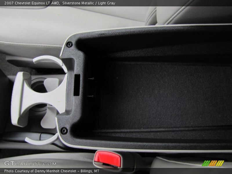 Silverstone Metallic / Light Gray 2007 Chevrolet Equinox LT AWD