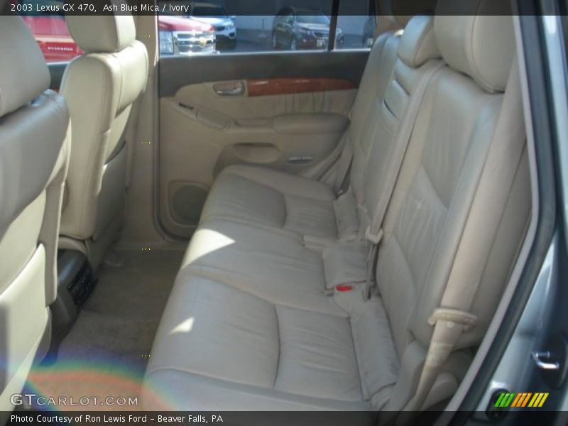 Ash Blue Mica / Ivory 2003 Lexus GX 470
