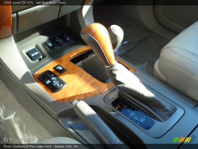 Ash Blue Mica / Ivory 2003 Lexus GX 470