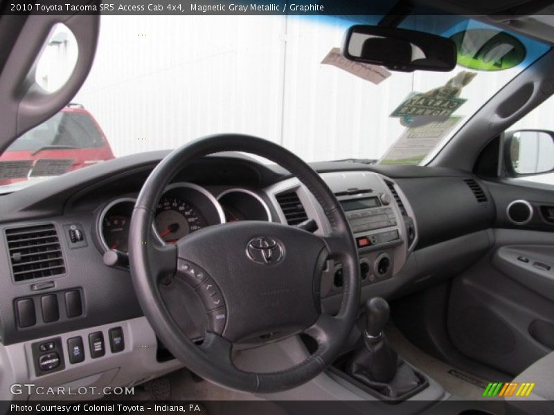 Magnetic Gray Metallic / Graphite 2010 Toyota Tacoma SR5 Access Cab 4x4