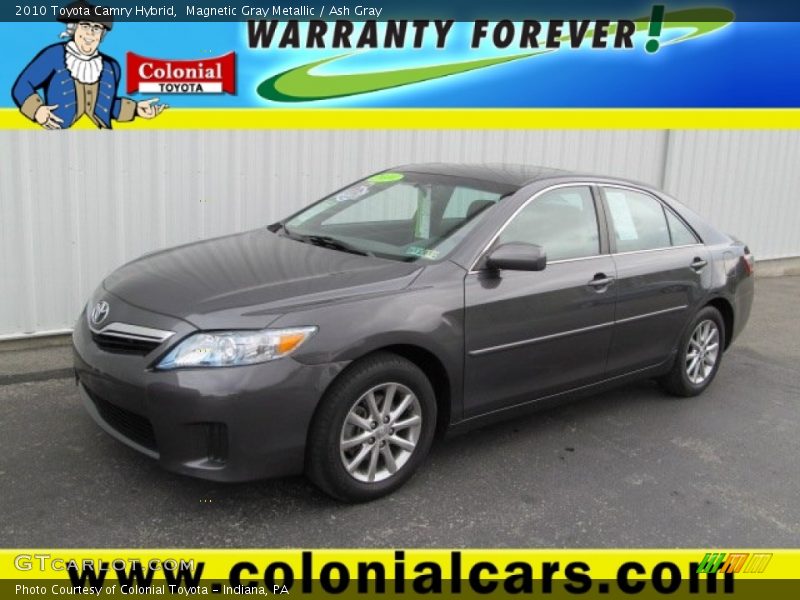Magnetic Gray Metallic / Ash Gray 2010 Toyota Camry Hybrid