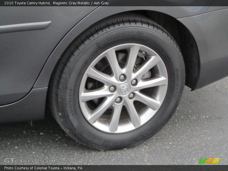 Magnetic Gray Metallic / Ash Gray 2010 Toyota Camry Hybrid