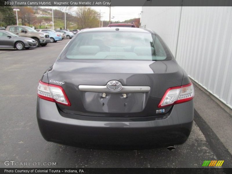 Magnetic Gray Metallic / Ash Gray 2010 Toyota Camry Hybrid