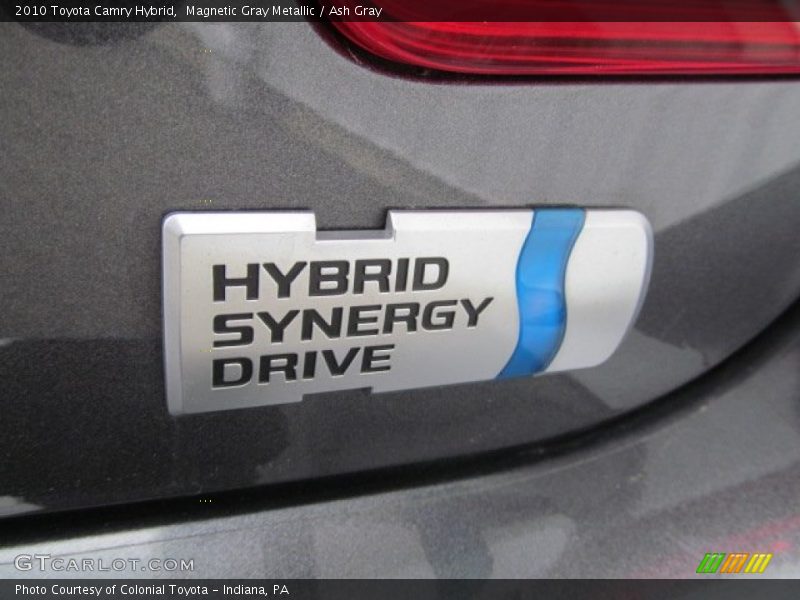 Magnetic Gray Metallic / Ash Gray 2010 Toyota Camry Hybrid