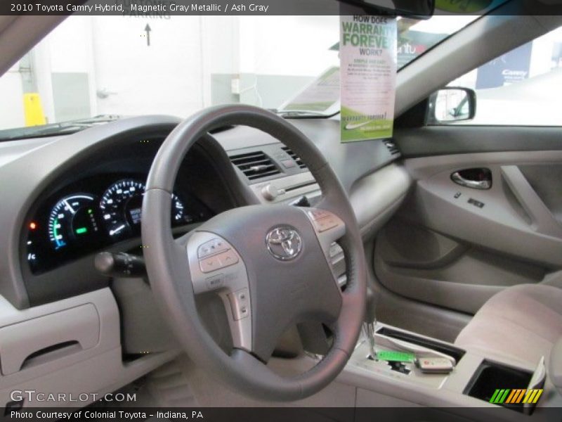 Magnetic Gray Metallic / Ash Gray 2010 Toyota Camry Hybrid