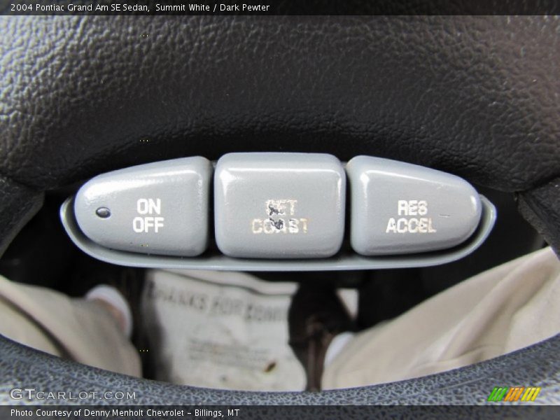 Summit White / Dark Pewter 2004 Pontiac Grand Am SE Sedan