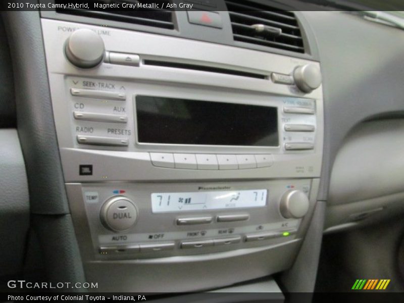 Magnetic Gray Metallic / Ash Gray 2010 Toyota Camry Hybrid