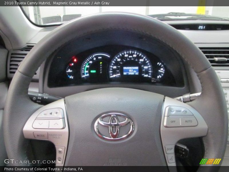 Magnetic Gray Metallic / Ash Gray 2010 Toyota Camry Hybrid