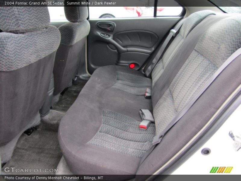 Summit White / Dark Pewter 2004 Pontiac Grand Am SE Sedan