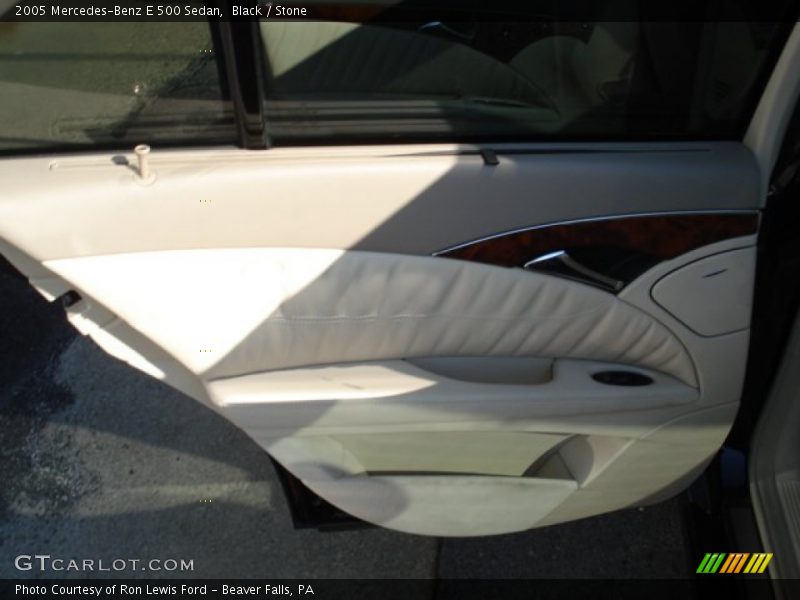 Black / Stone 2005 Mercedes-Benz E 500 Sedan