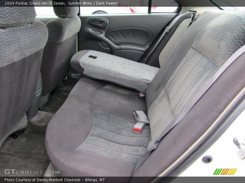 Summit White / Dark Pewter 2004 Pontiac Grand Am SE Sedan