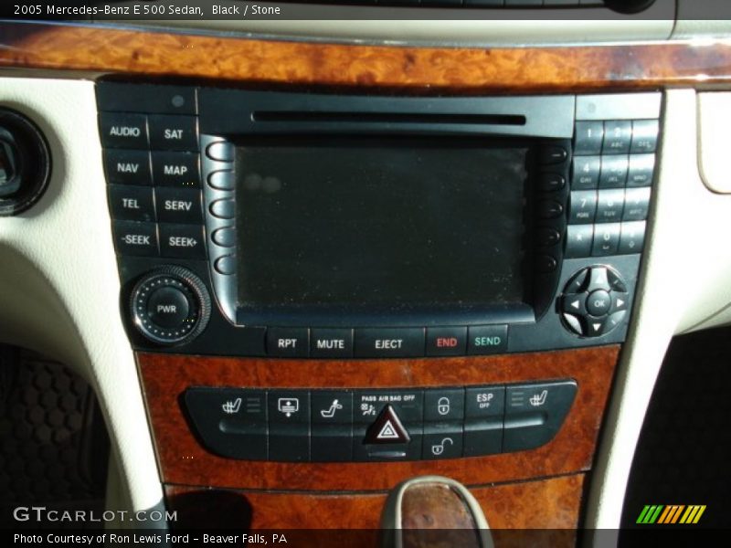 Black / Stone 2005 Mercedes-Benz E 500 Sedan