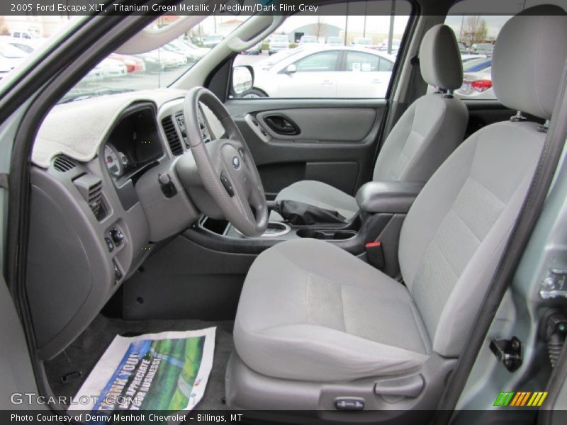  2005 Escape XLT Medium/Dark Flint Grey Interior