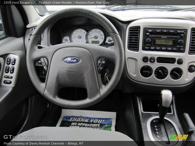 Dashboard of 2005 Escape XLT