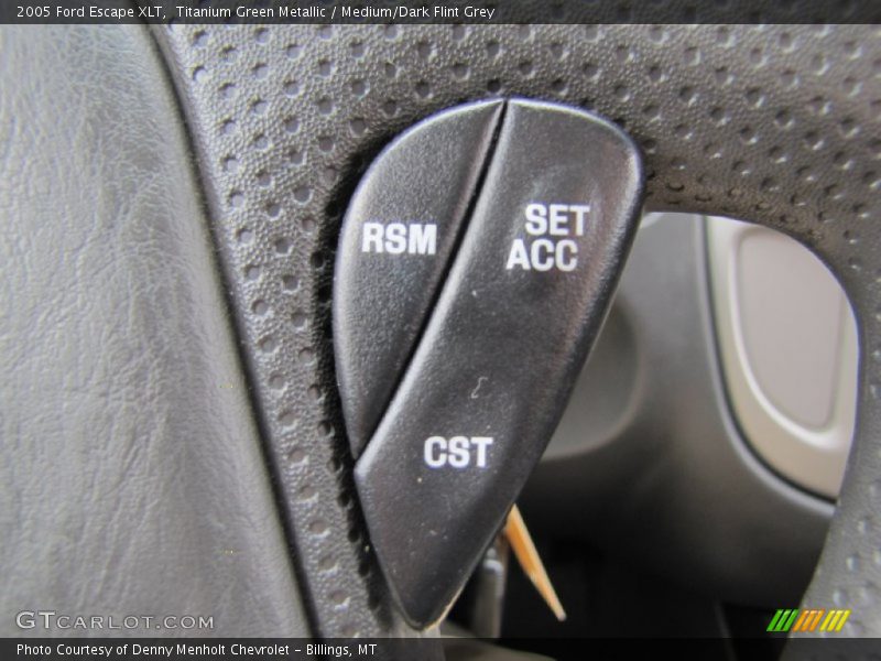 Titanium Green Metallic / Medium/Dark Flint Grey 2005 Ford Escape XLT