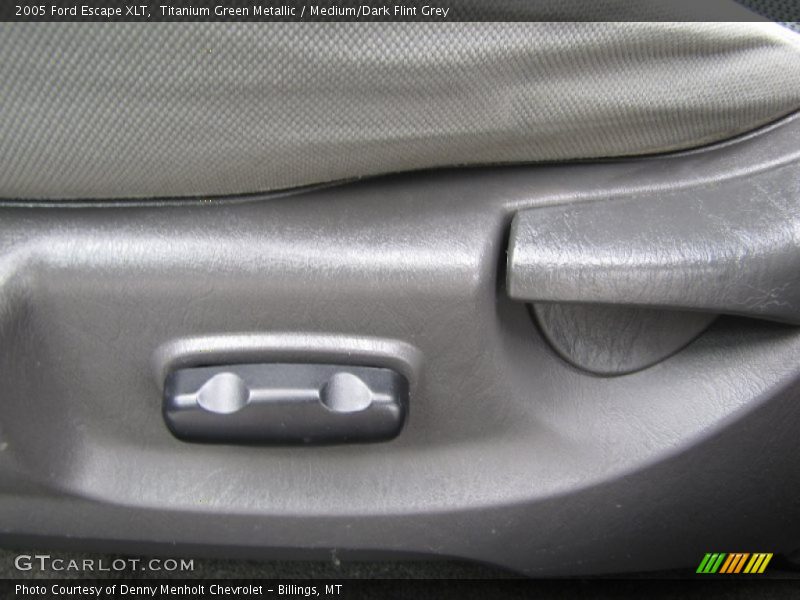 Titanium Green Metallic / Medium/Dark Flint Grey 2005 Ford Escape XLT