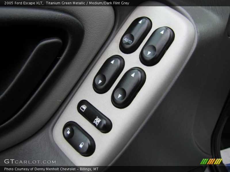 Controls of 2005 Escape XLT